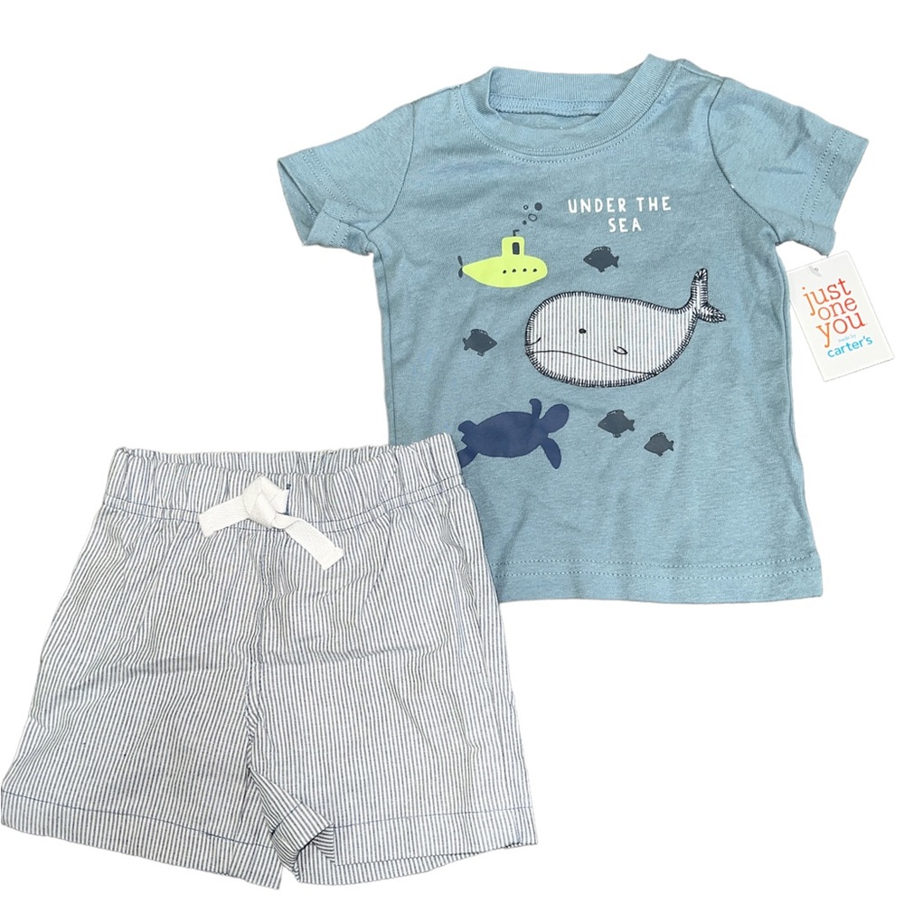 Carter’s under the sea outfit 9 months